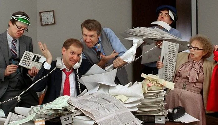 Blizzard Office circa 2001 (colourized)