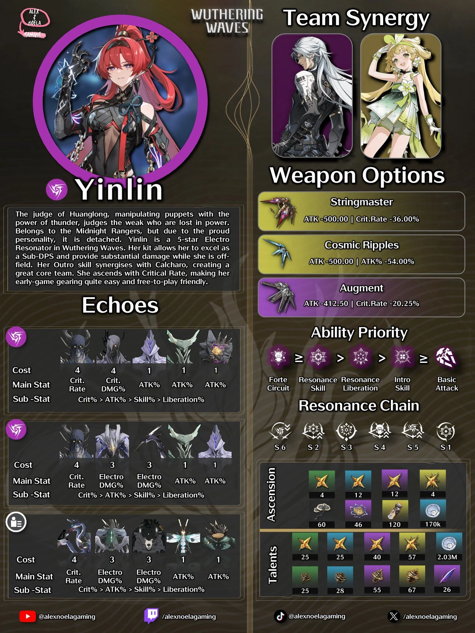 Yinlin Guide