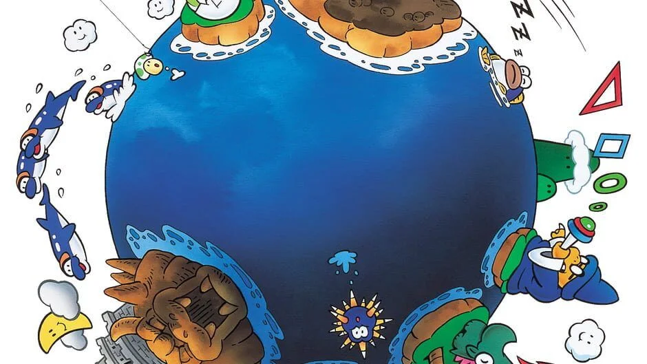 Cover Image of Super Mario World