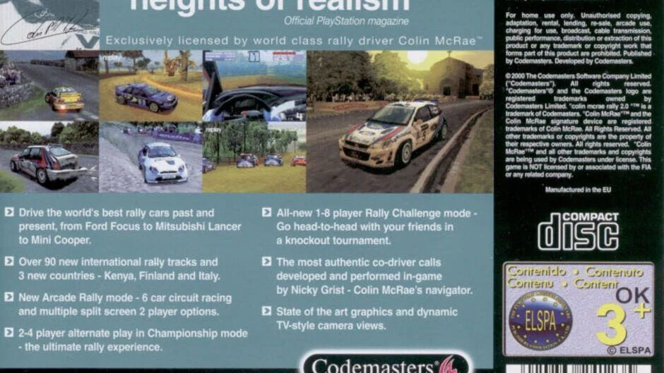 Cover Image of Colin McRae Rally 2.0