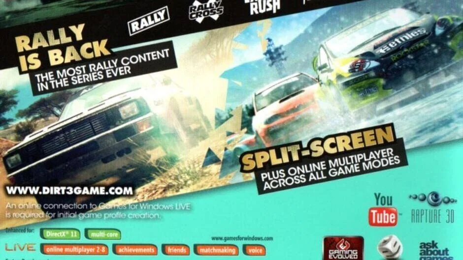 Cover Image of Dirt 3