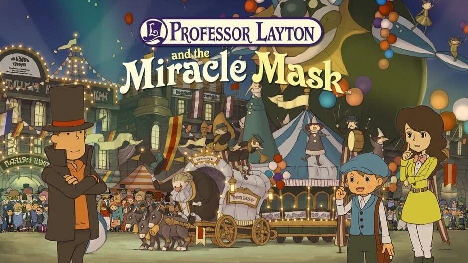 Cover Image of Professor Layton and the Miracle Mask