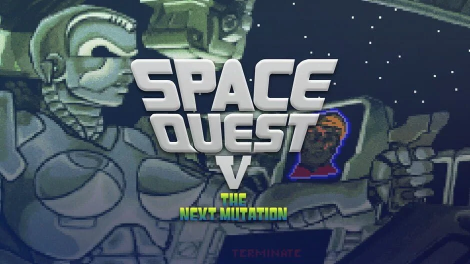 Cover Image of Space Quest V: The Next Mutation