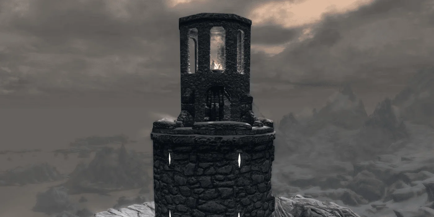 The Frostflow lighthouse: Enter the main room to trigger the quest