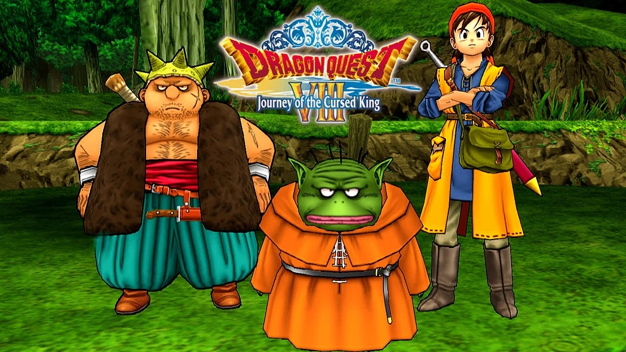 The beginning of Dragon Quest