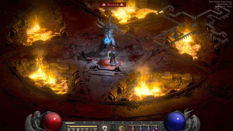 Background Image of the game Diablo 2