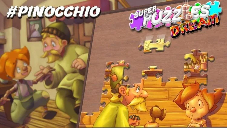 Cover Image of the game #Pinocchio: Super Puzzles Dream